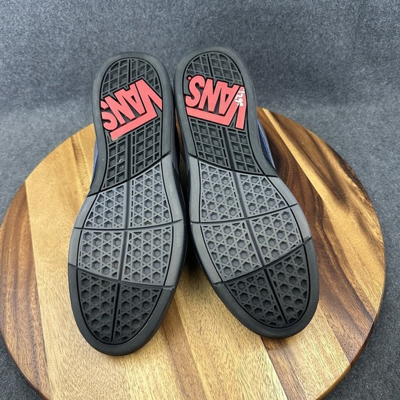 Vans Skate Mixxa Retro Black Grey Men\'s Sz 11.5 Skate Boarding Shoes Sneakers